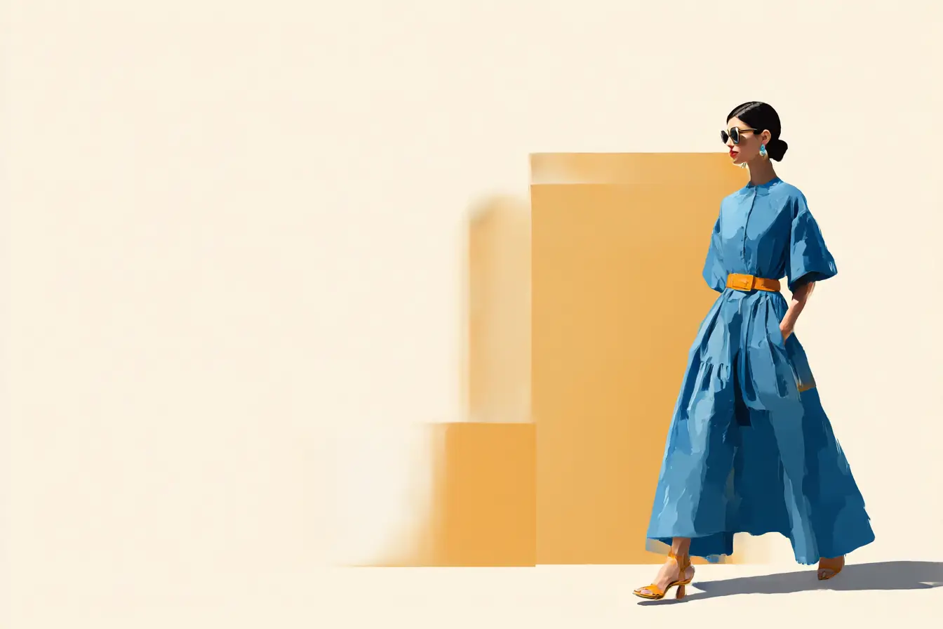 Blue Dresses Worth Adding to Your Wardrobe Worth Adding to the Rotation