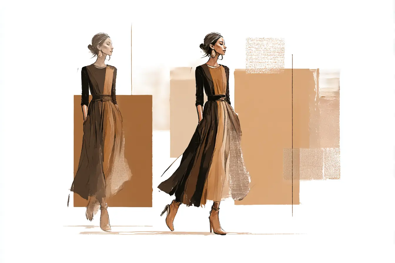 Brown Dresses Having a Well-Deserved Moment Worth Adding to the Rotation