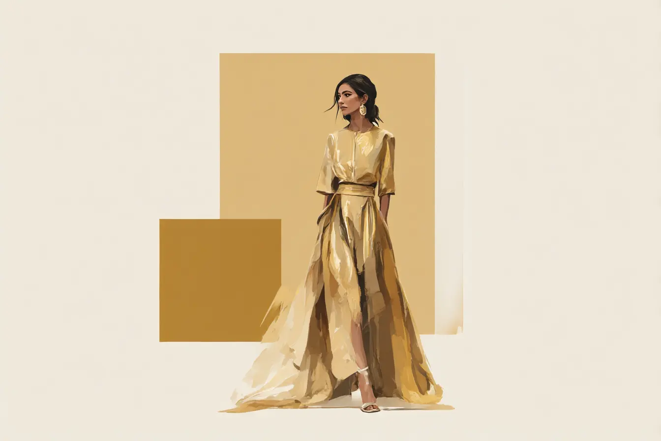 Gold Dresses for When You Want to Be Noticed Worth the Closer Look