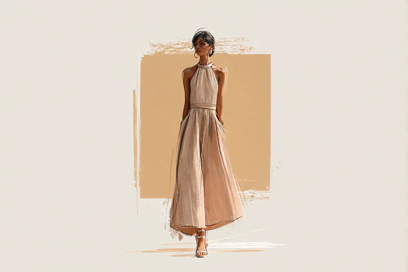 Halter Neck Dresses That Deliver Worth the Closer Look