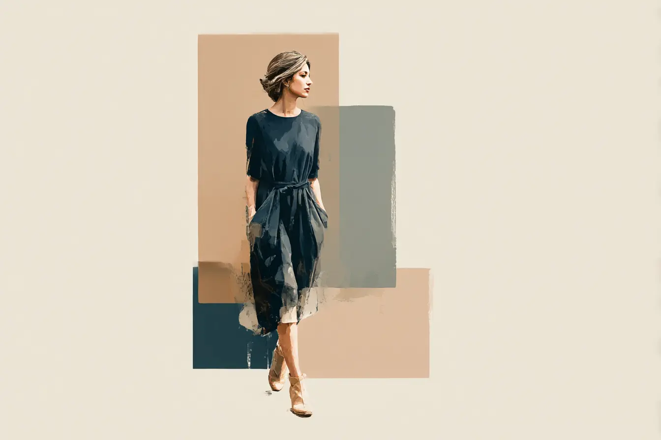 Navy Dresses That Work Harder Than Black Worth the Closer Look