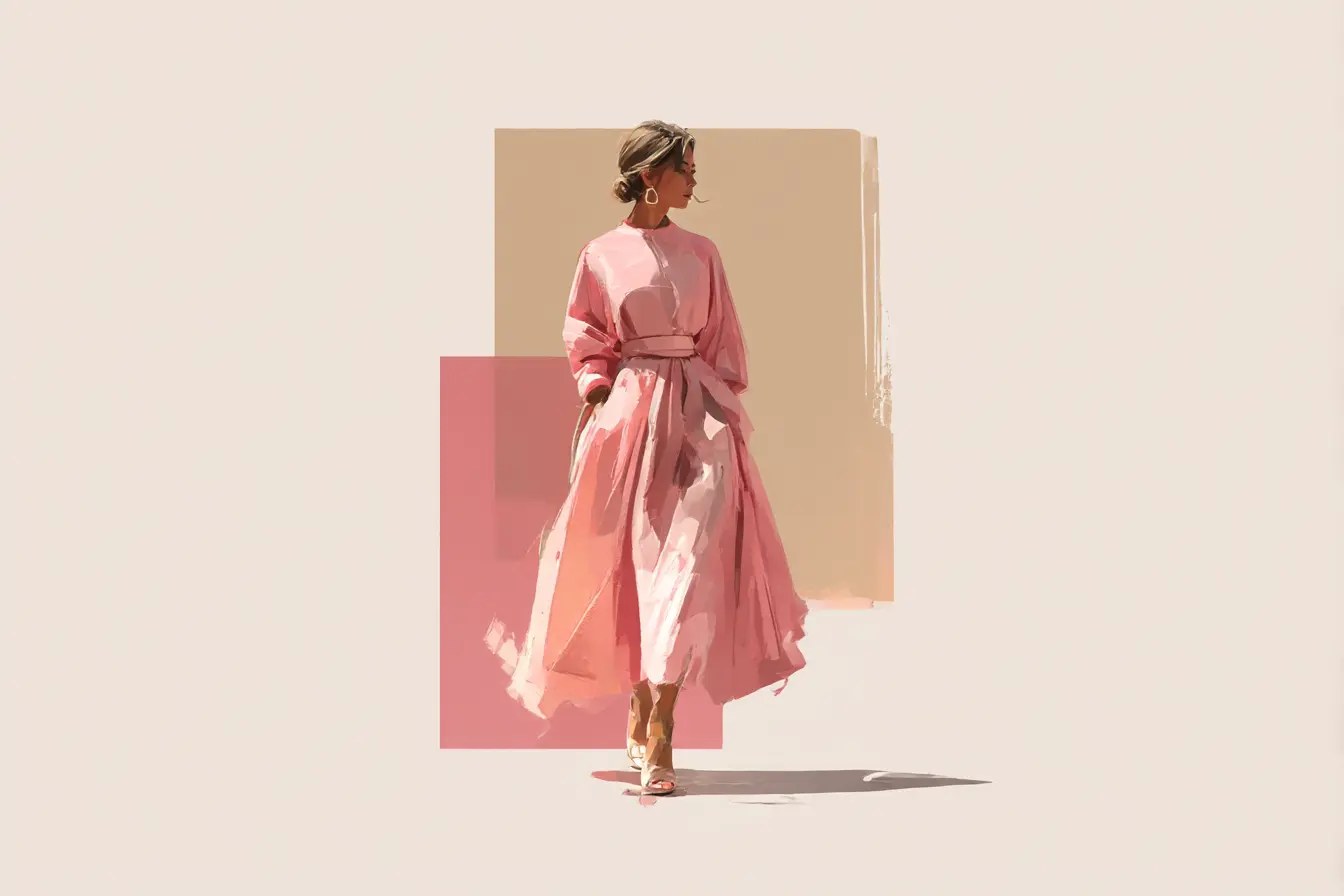Pink Dresses That Don't Look Costume-y Worth Getting Dressed For