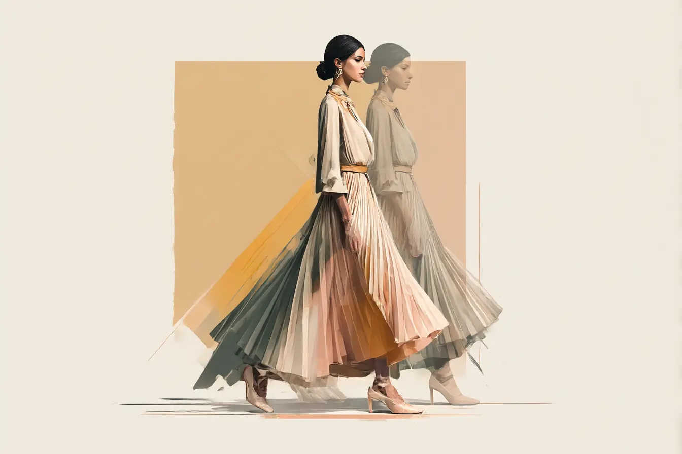 Pleated Dresses That Move Beautifully Worth Having in Your Wardrobe