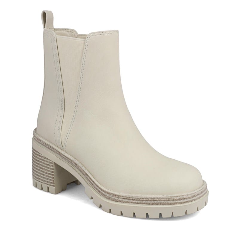 Mia Women's Adea Chelsea Boots Seashell - Size .