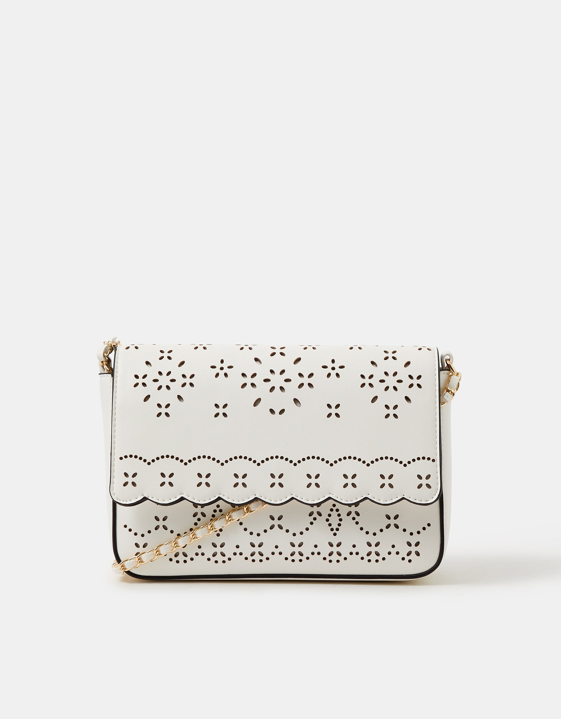 Laser Cut Crossbody Bag