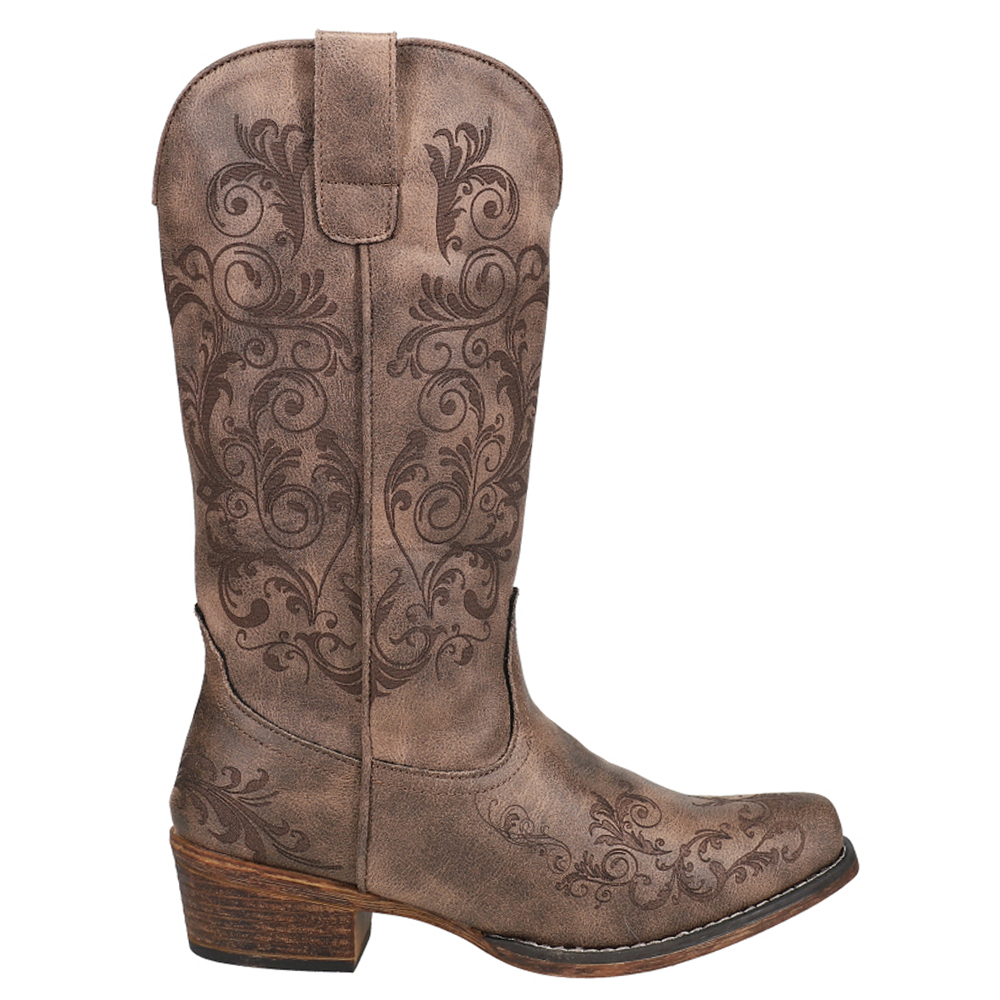 Roper Tall Stuff Embroidery Snip Toe Cowboy Boots