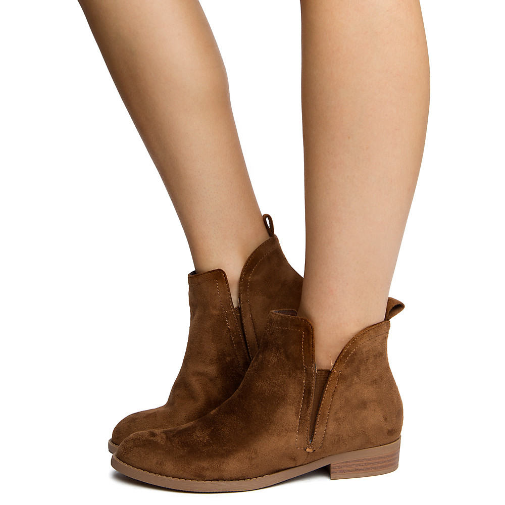 Women Women's Rudder-S IMSU Ankle boots Chestnut Boots Chestnut
