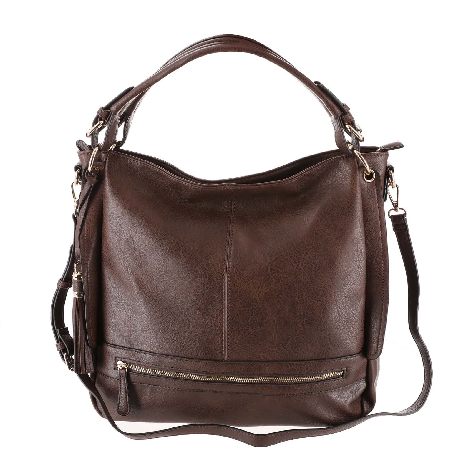 Urban Expressions Finley Hobo Bag Brown Bags No Size