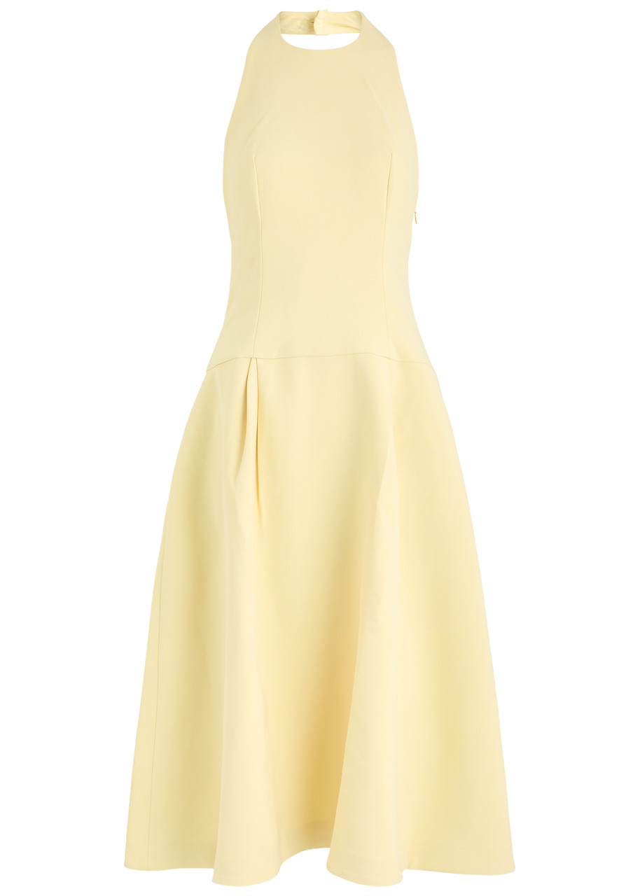 Odd Muse The Ultimate Muse Halterneck Midi Dress - Yellow - M