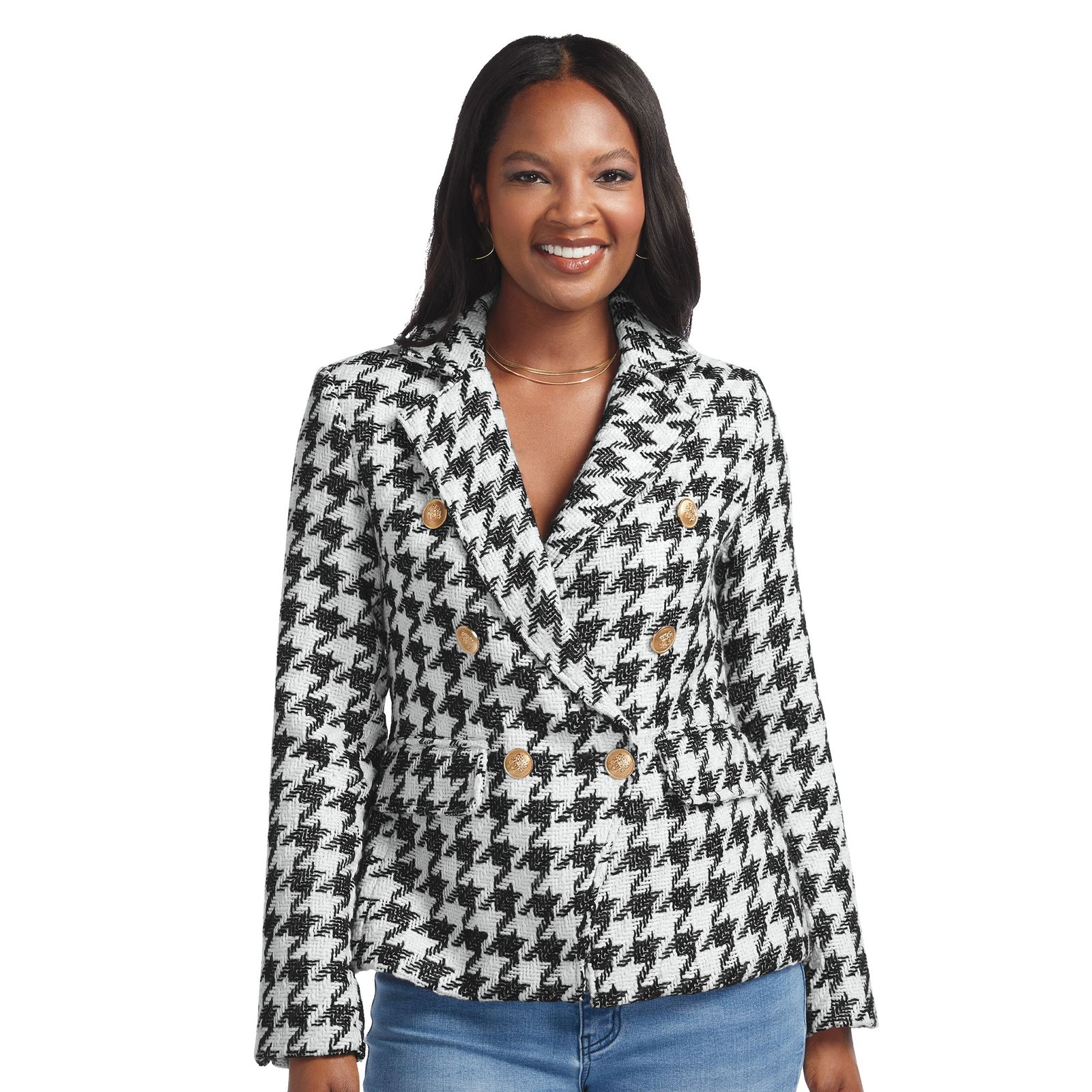 Masseys Double Breasted Blazer Multi Jackets X