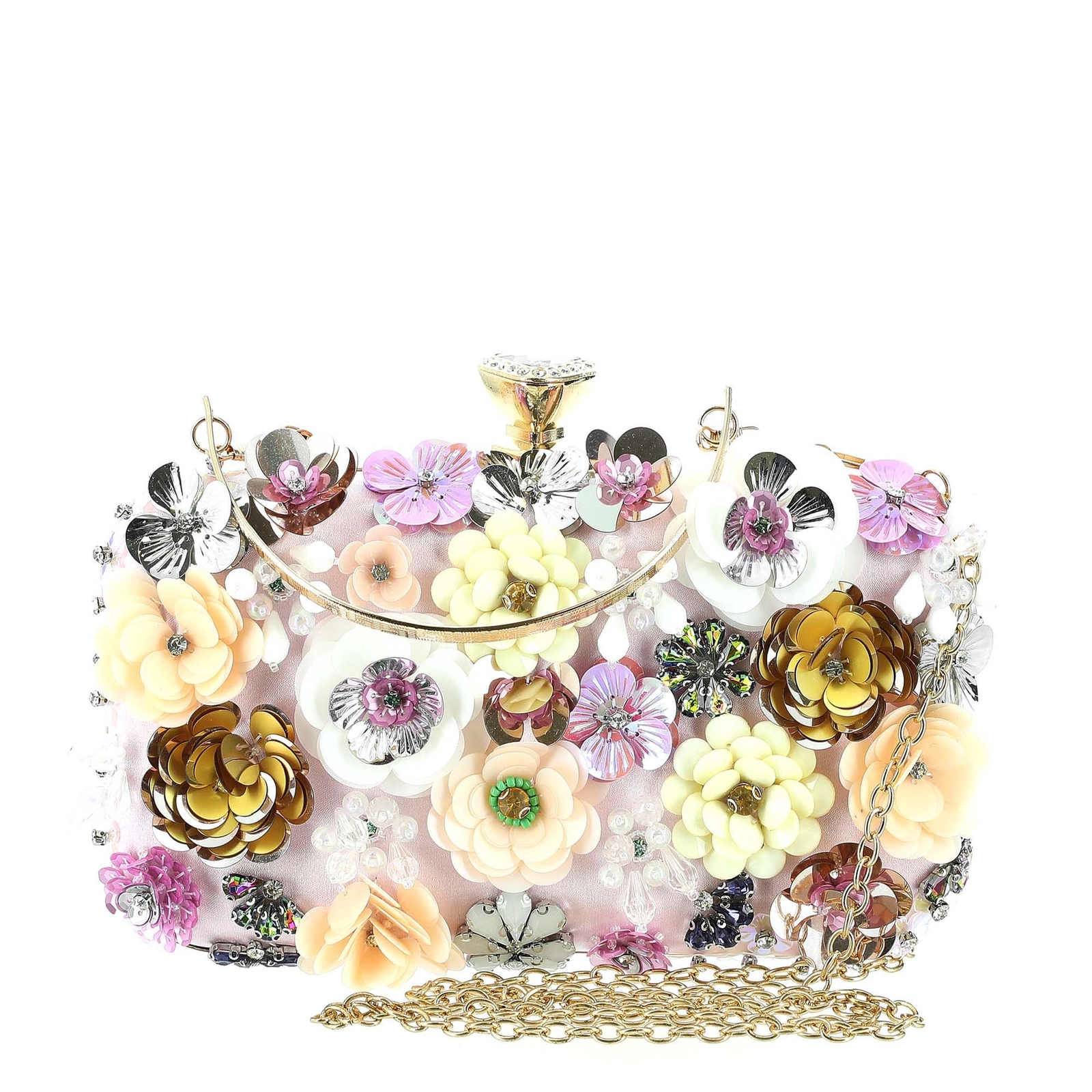 Lauren Lorraine Flower Handbag Multi White Bags No Size
