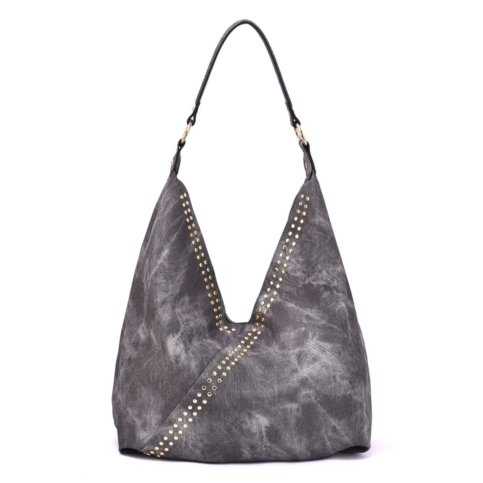 Mellow World Eliza Hobo Bag Grey Bags No Size