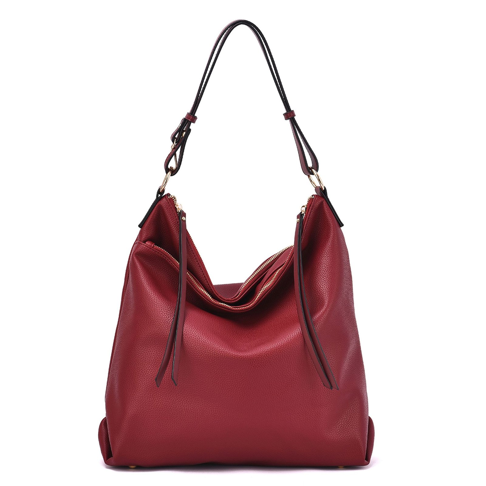 Mellow World Robyn Hobo Bag Burgundy Bags No Size
