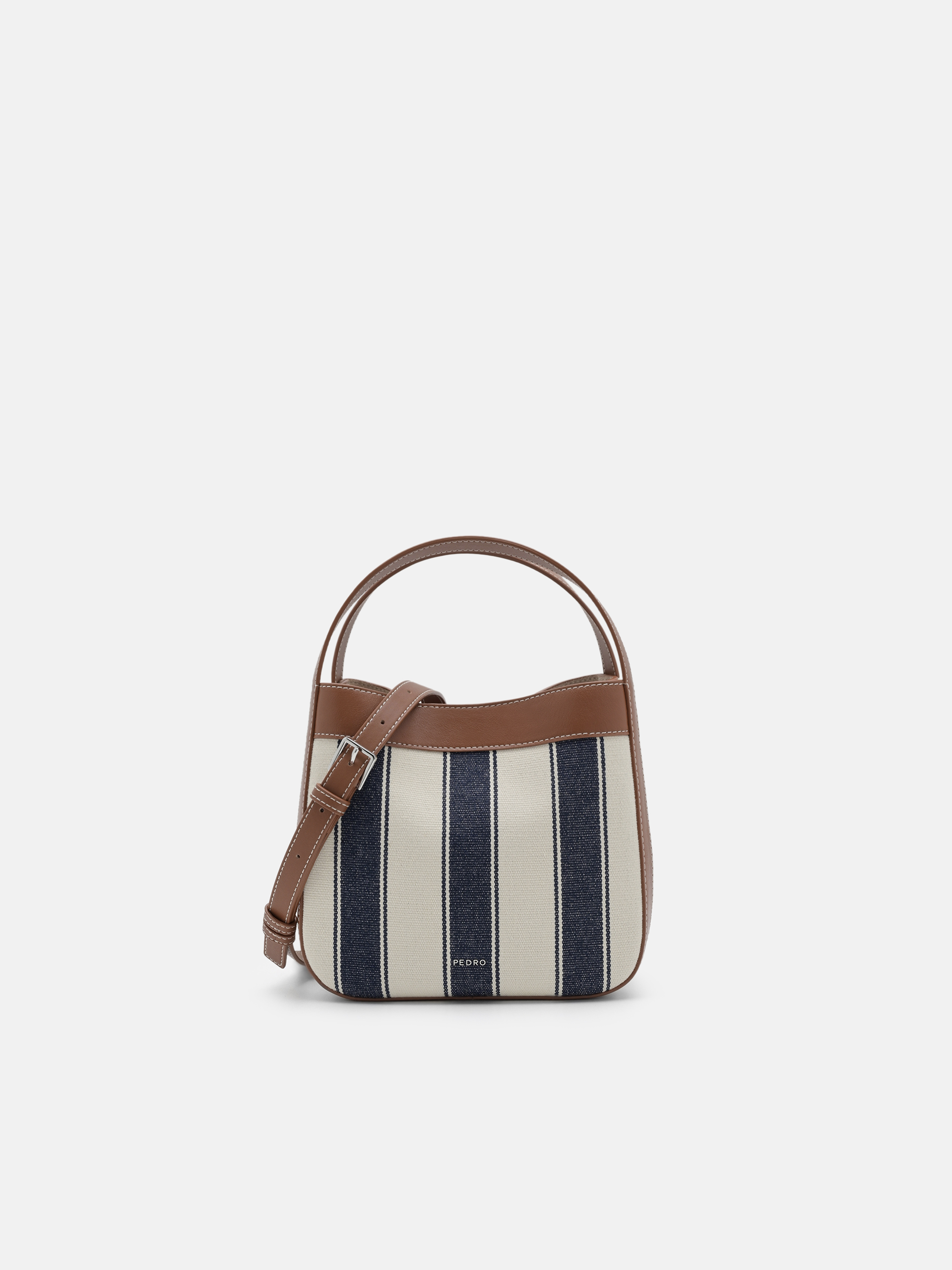 Dana Leather Bucket Bag