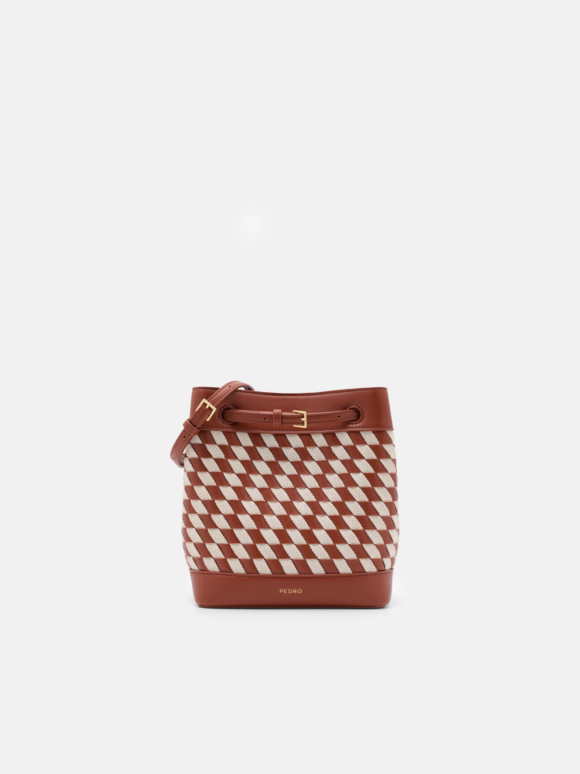 Loli Woven Bucket Bag