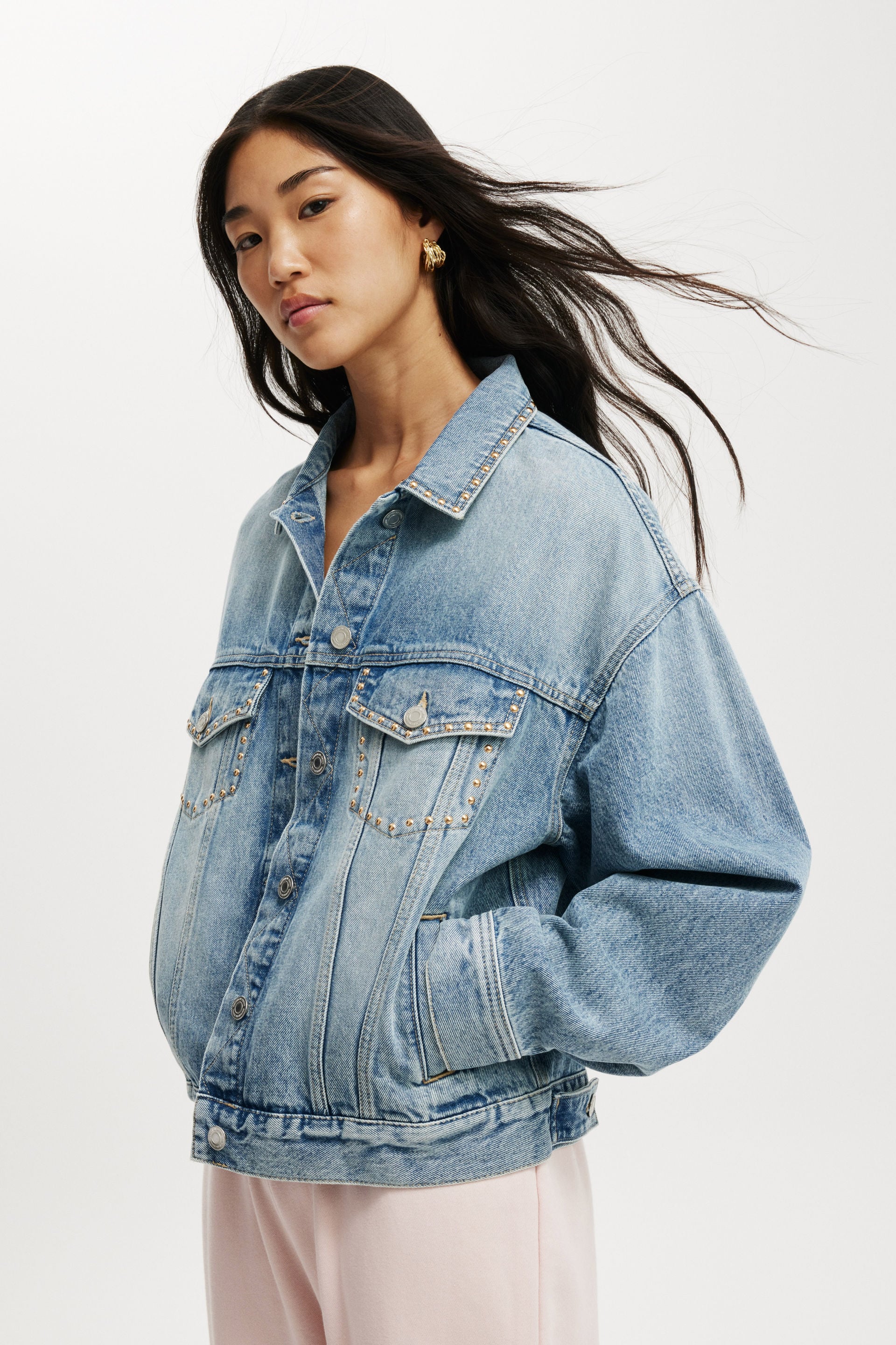 Cotton On Women - Original Denim Jacket - Saltwater bluestud