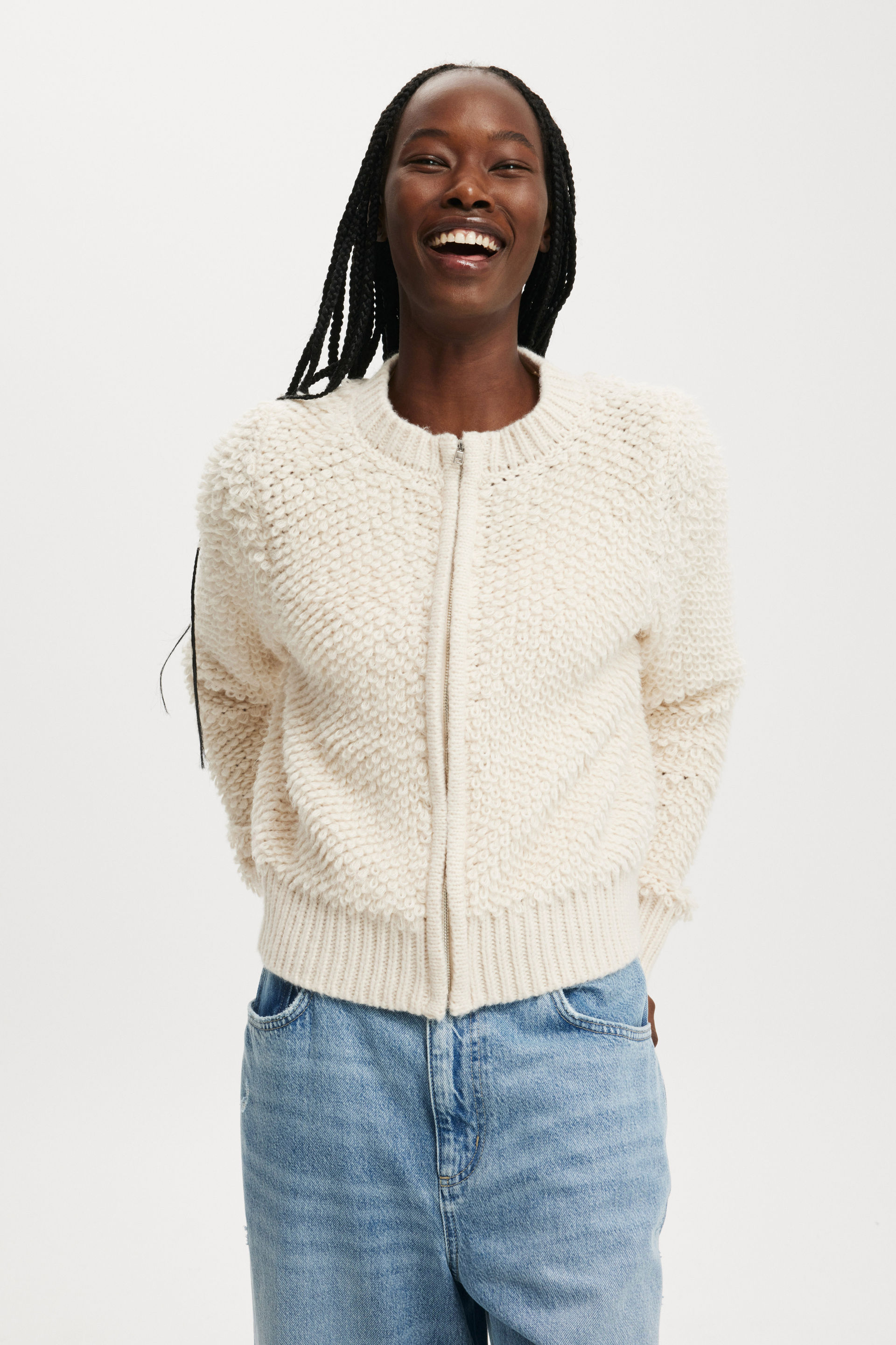 Cotton On Women - Shaggy Crew Texture Cardigan