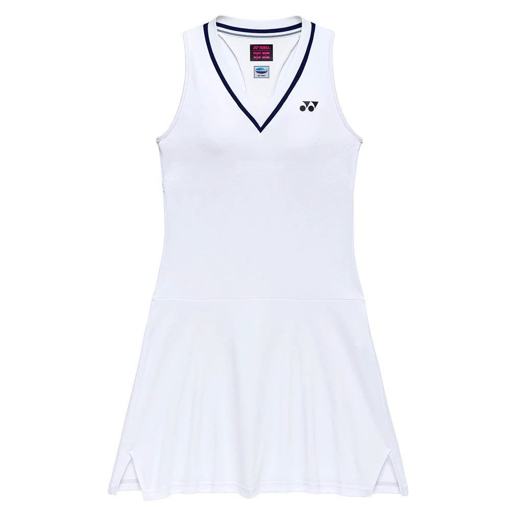 Women's Tournament Tennis Dress with Inner Shorts White