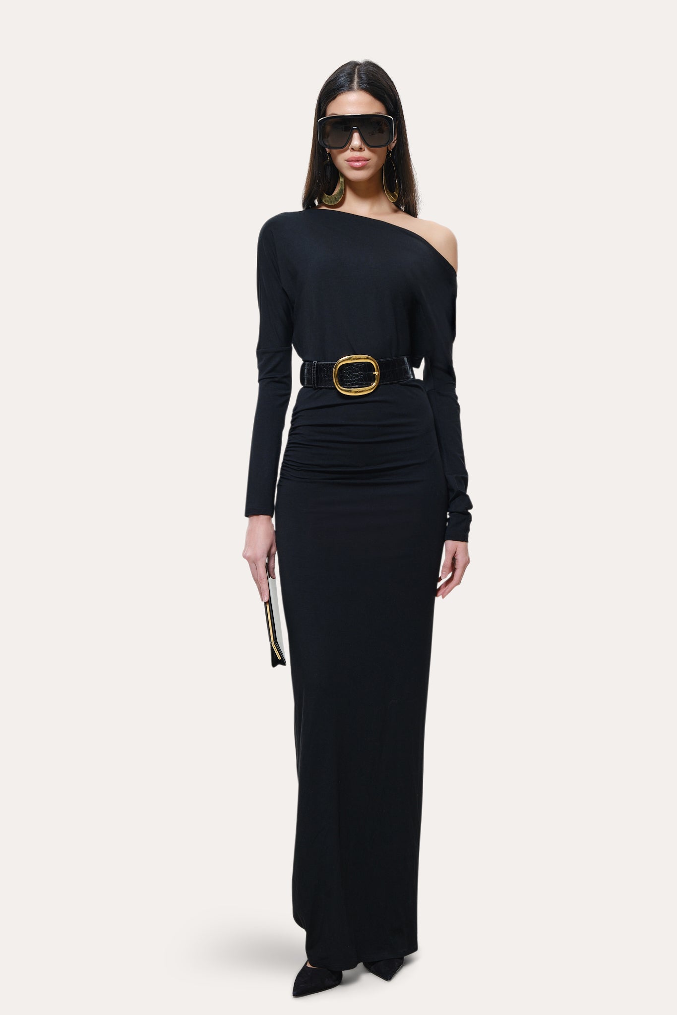 Maia Off-Shoulder Maxi Dress