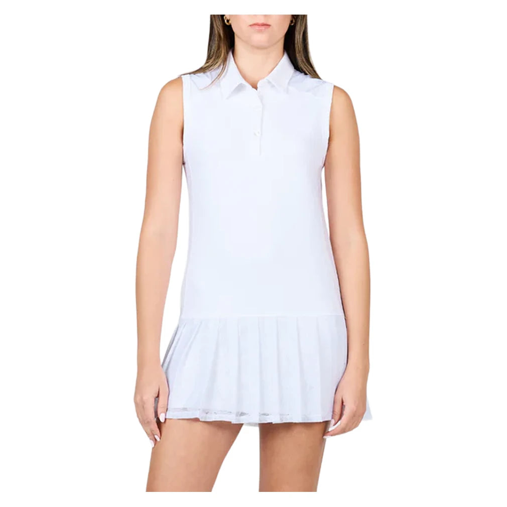 Women's White Lotus Tennis Dress