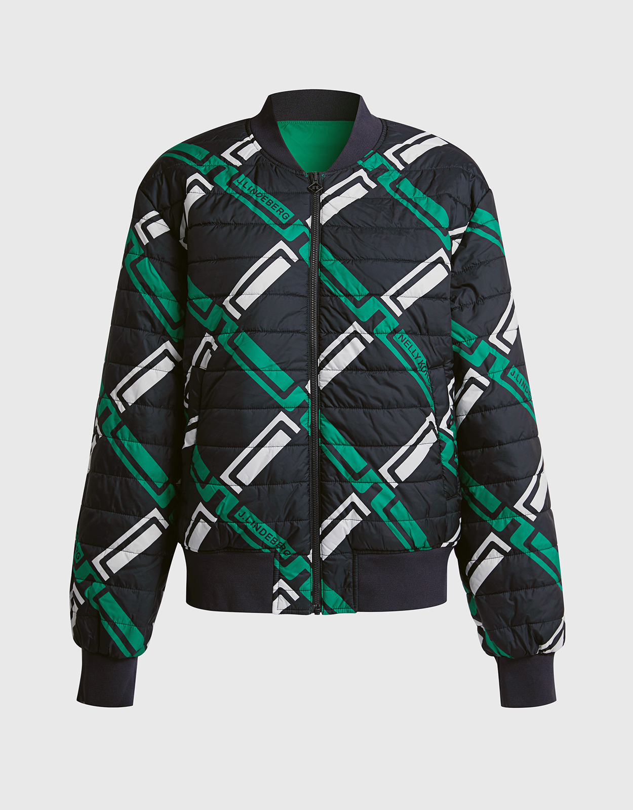 J.Lindeberg Nelly Korda X JL Reversible Padded Bomber Jacket
