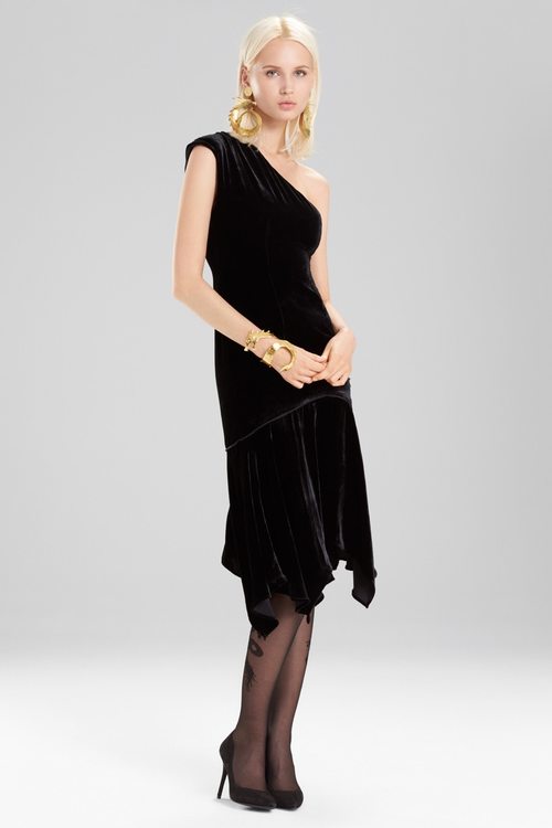 Silk Velvet Dress