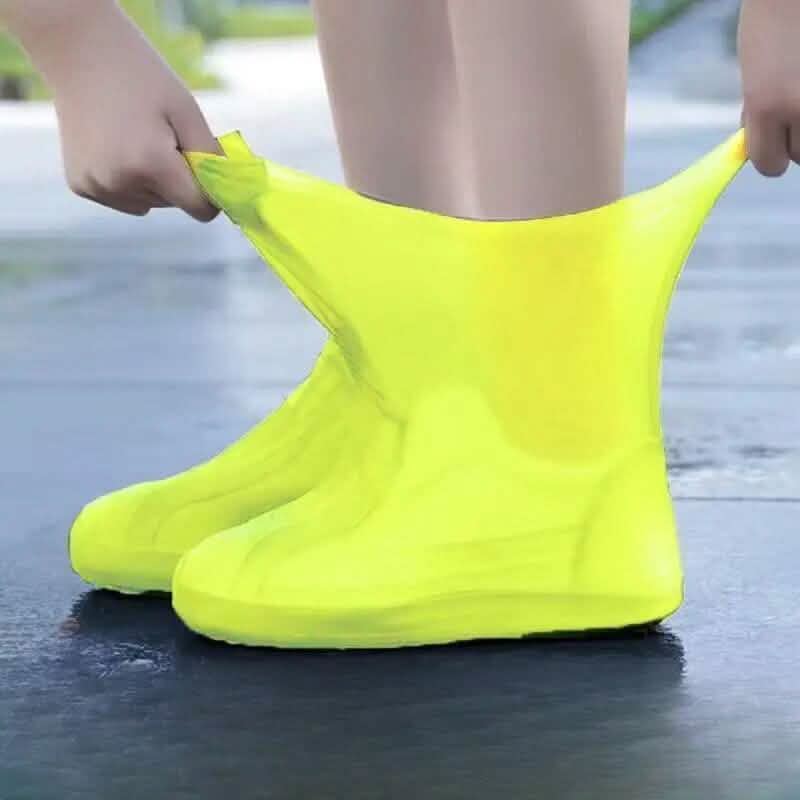-Pairs: Outdoor Latex Rain Boots Waterproof Shoe Cover