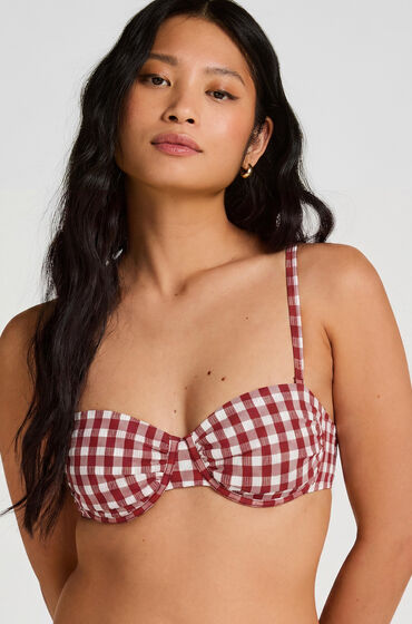 Hunkemöller Padded Underwired Bikini Top Amalfi Red