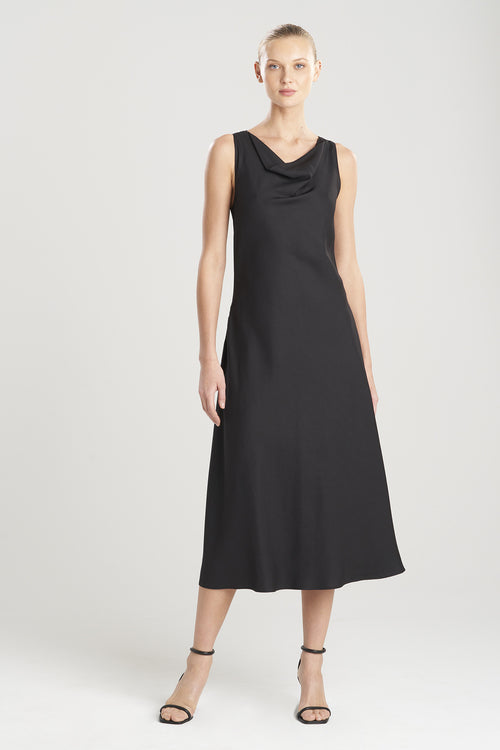 Cotton Sateen Dress