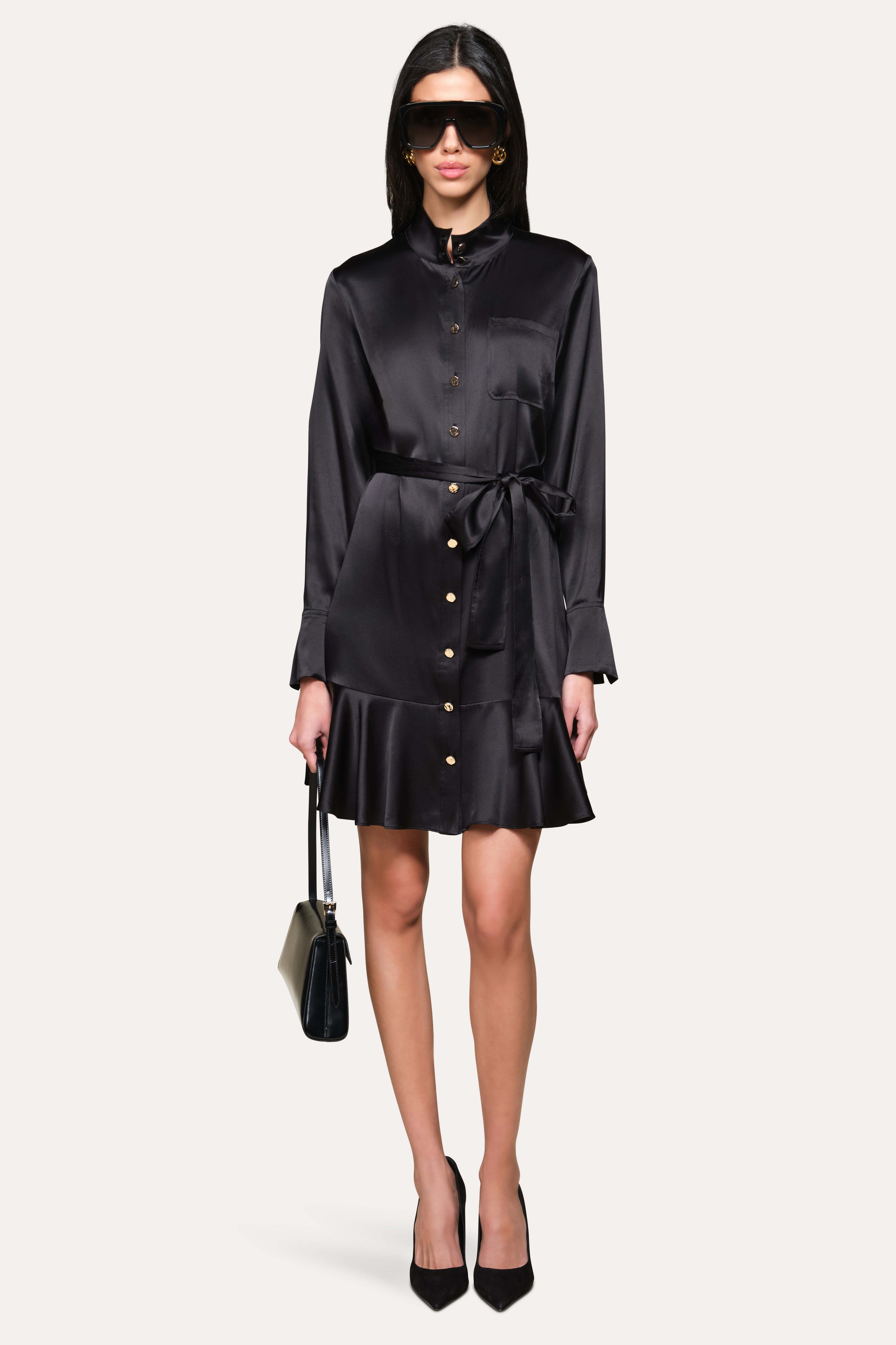 Silk Satin Dress