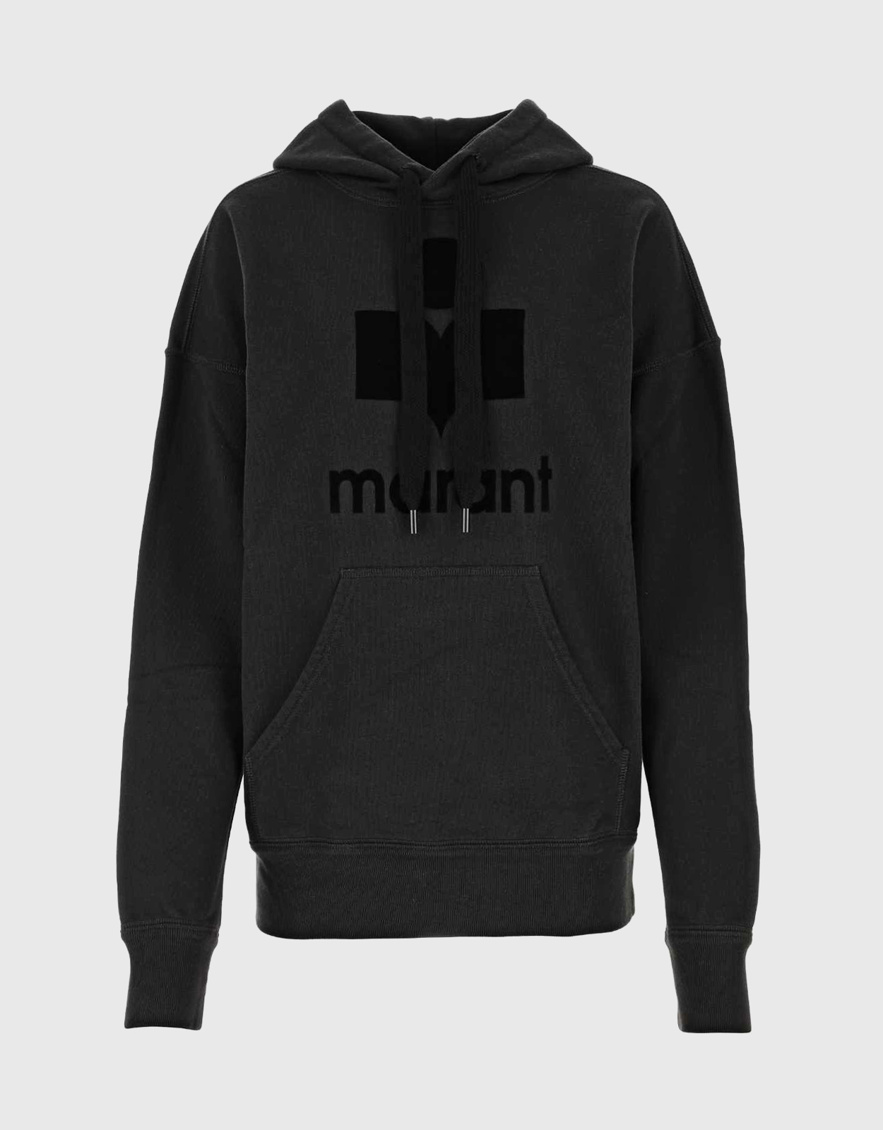 Isabel Marant ?toile Mandel Drop Shoulders Drawstring Hoodie - FR F
