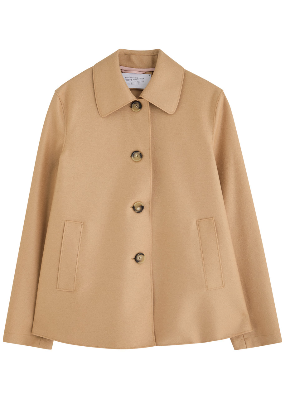 Harris Wharf London Wool Coat - Beige - IT S