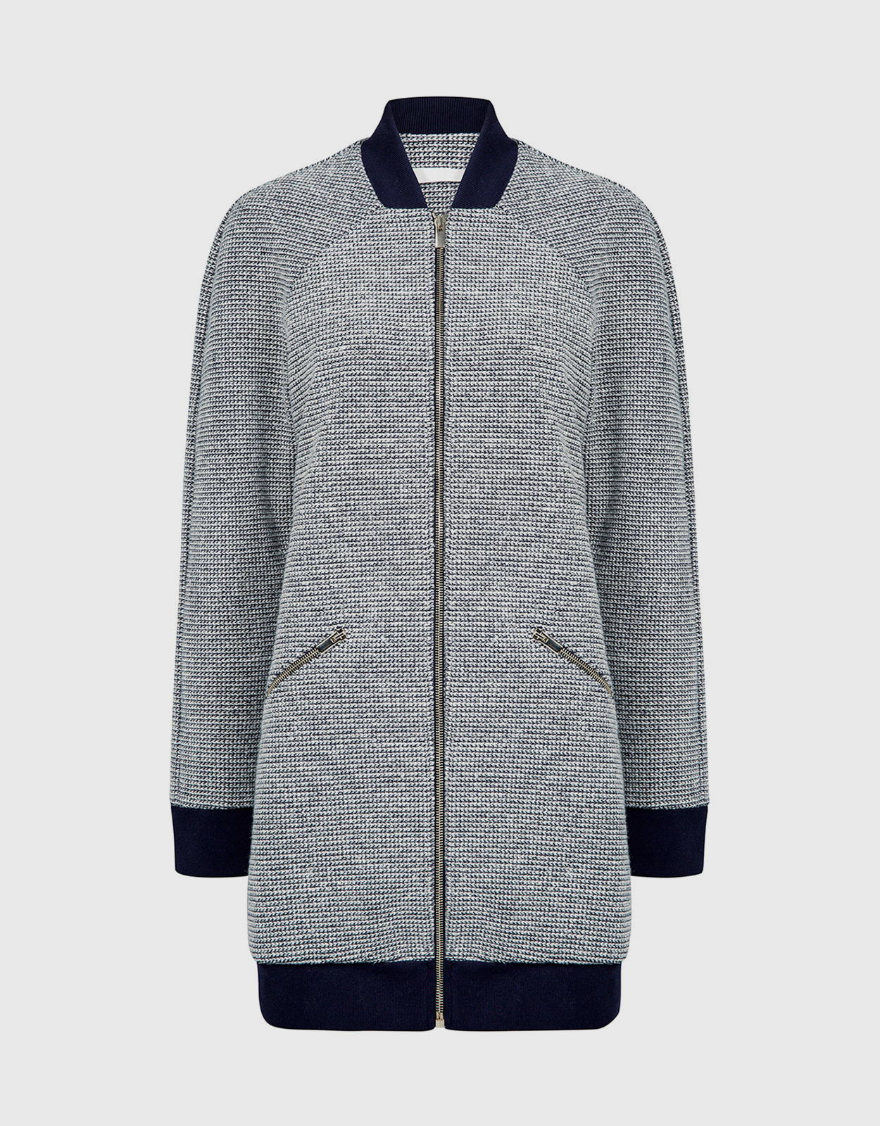 Atea Oceanie Longline Bomber Jacket -