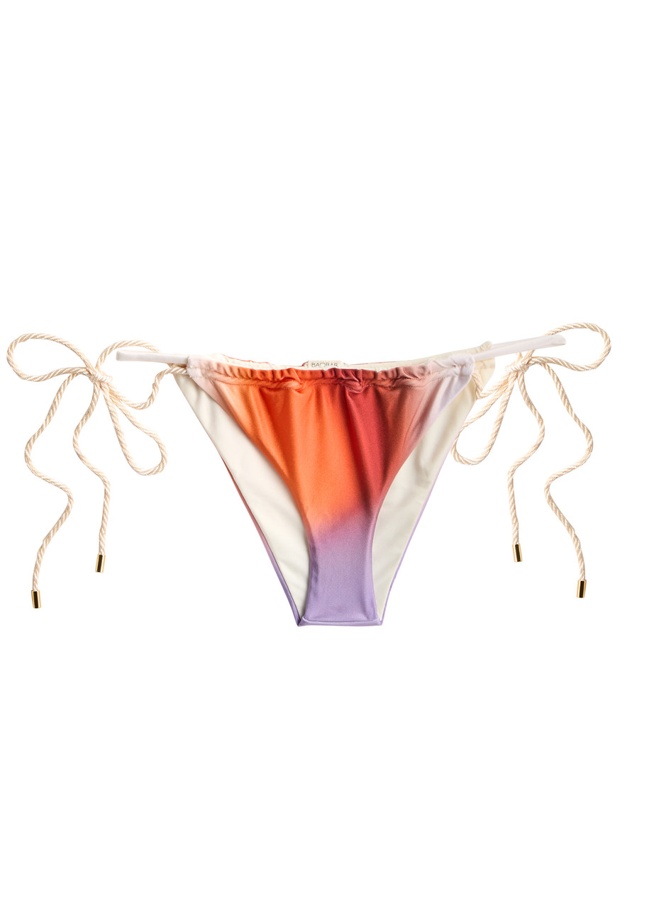 Baobab Lula Ruched Bikini Briefs - Orange - S - S