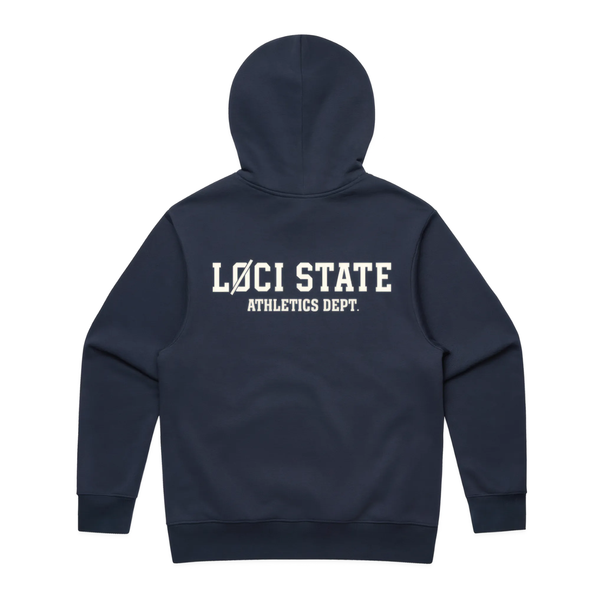 LØCI STATE HOODIE - MIDNIGHT BLUE