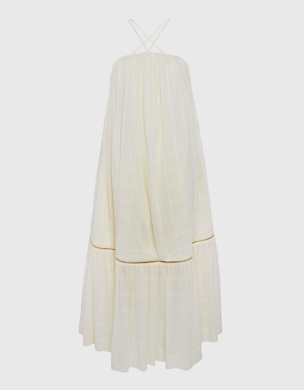 Karen Walker KRISTALL HALTER MIDI DRESS -