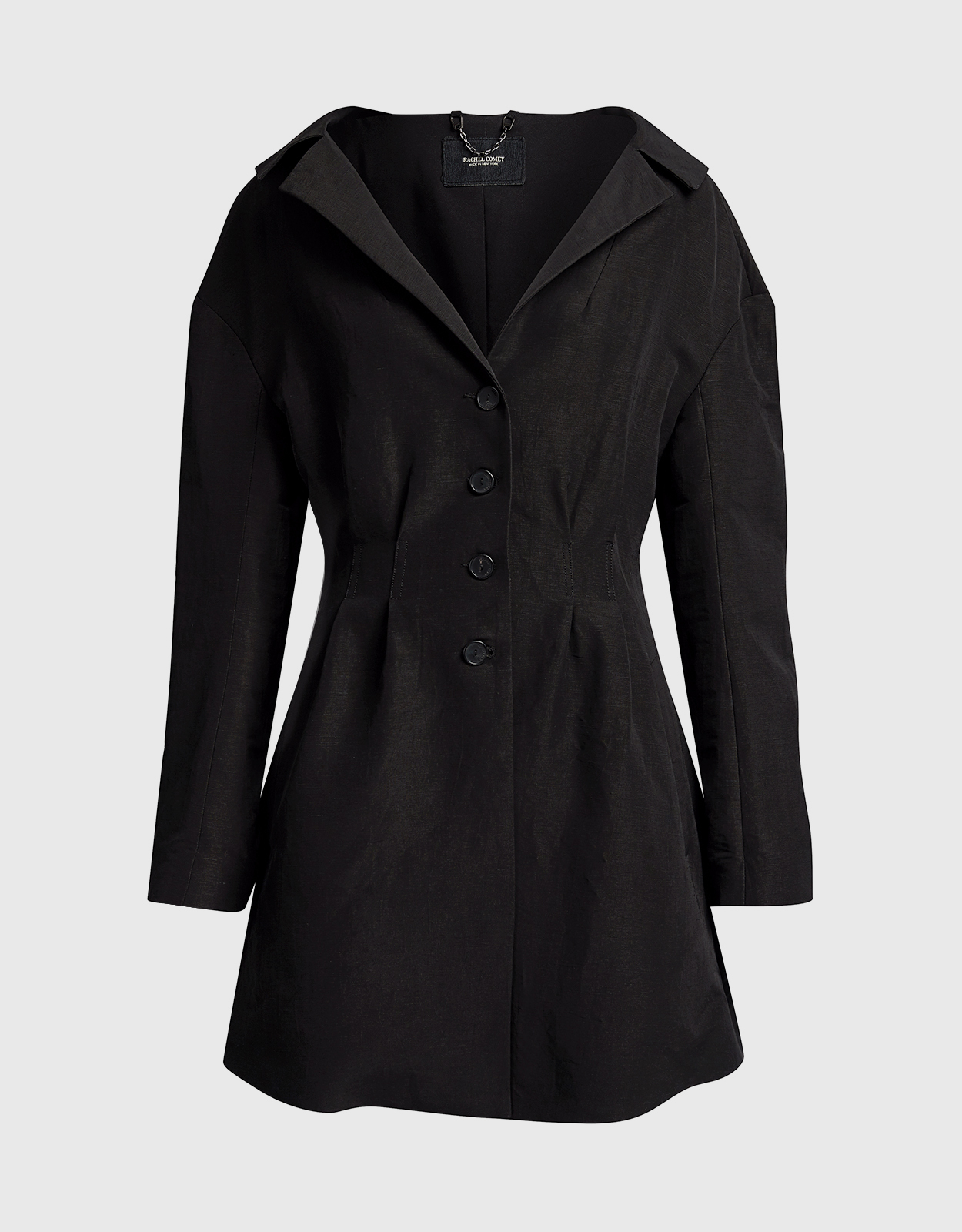 Rachel Comey Reserve Off-the-shoulder Longline Blazer Top -