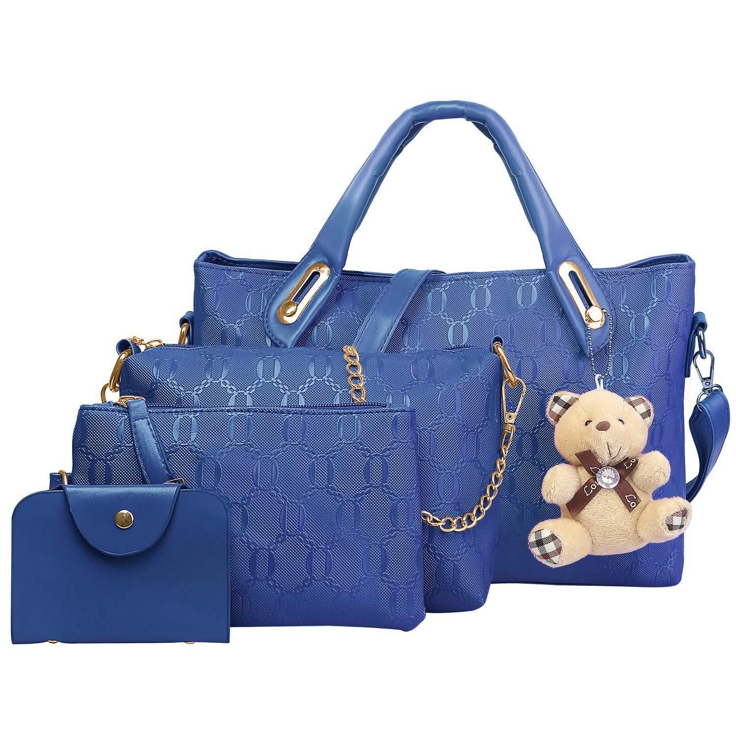 -Pieces: Women Leather Handbag