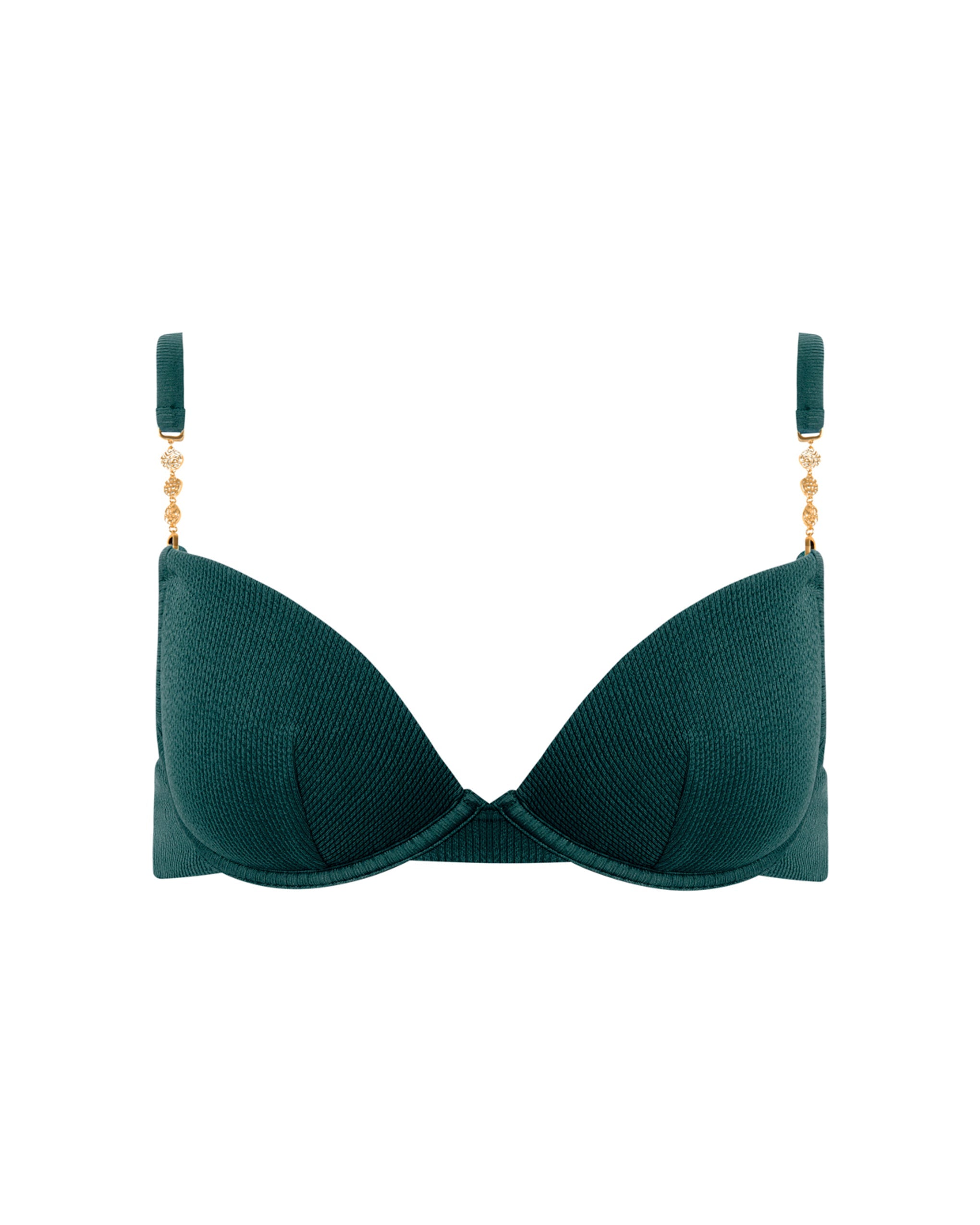 Bluebella Caspian Underwire Bikini Top Teal