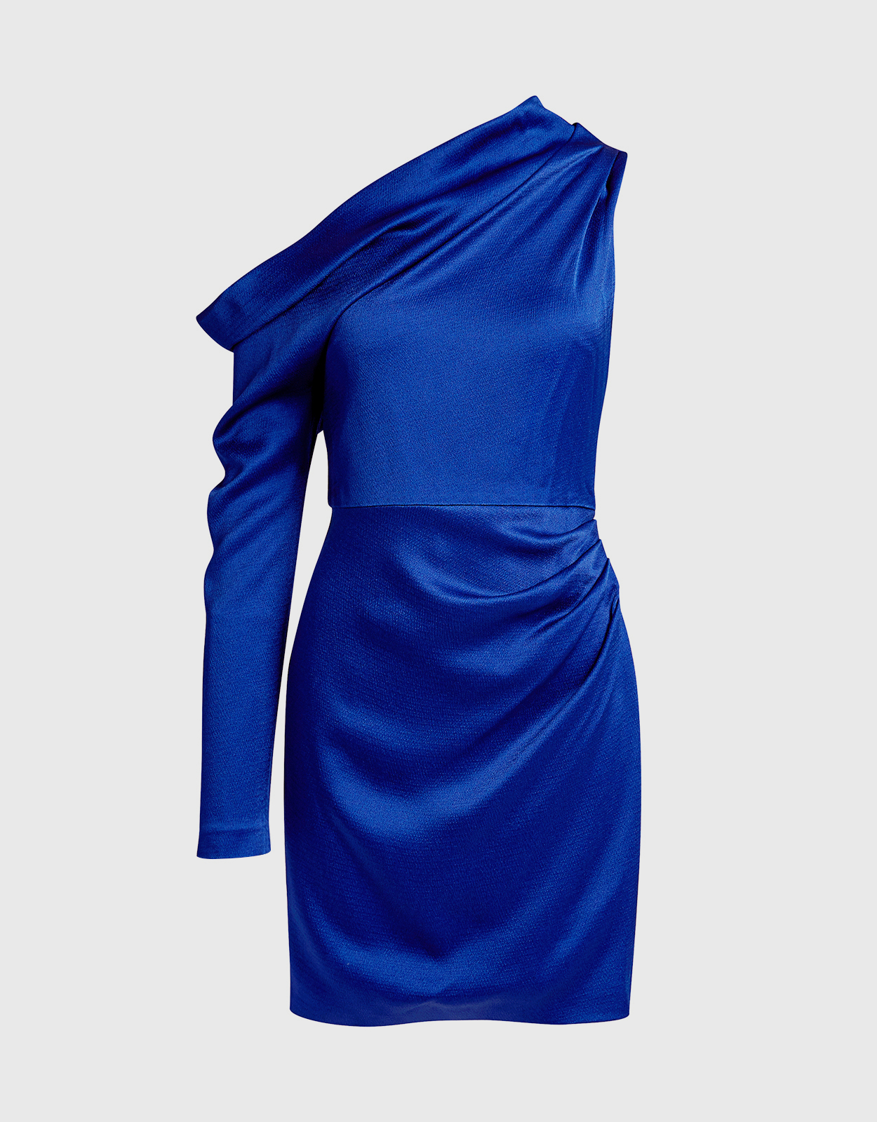 Cushnie One-shoulder Fitted Mini Dress -