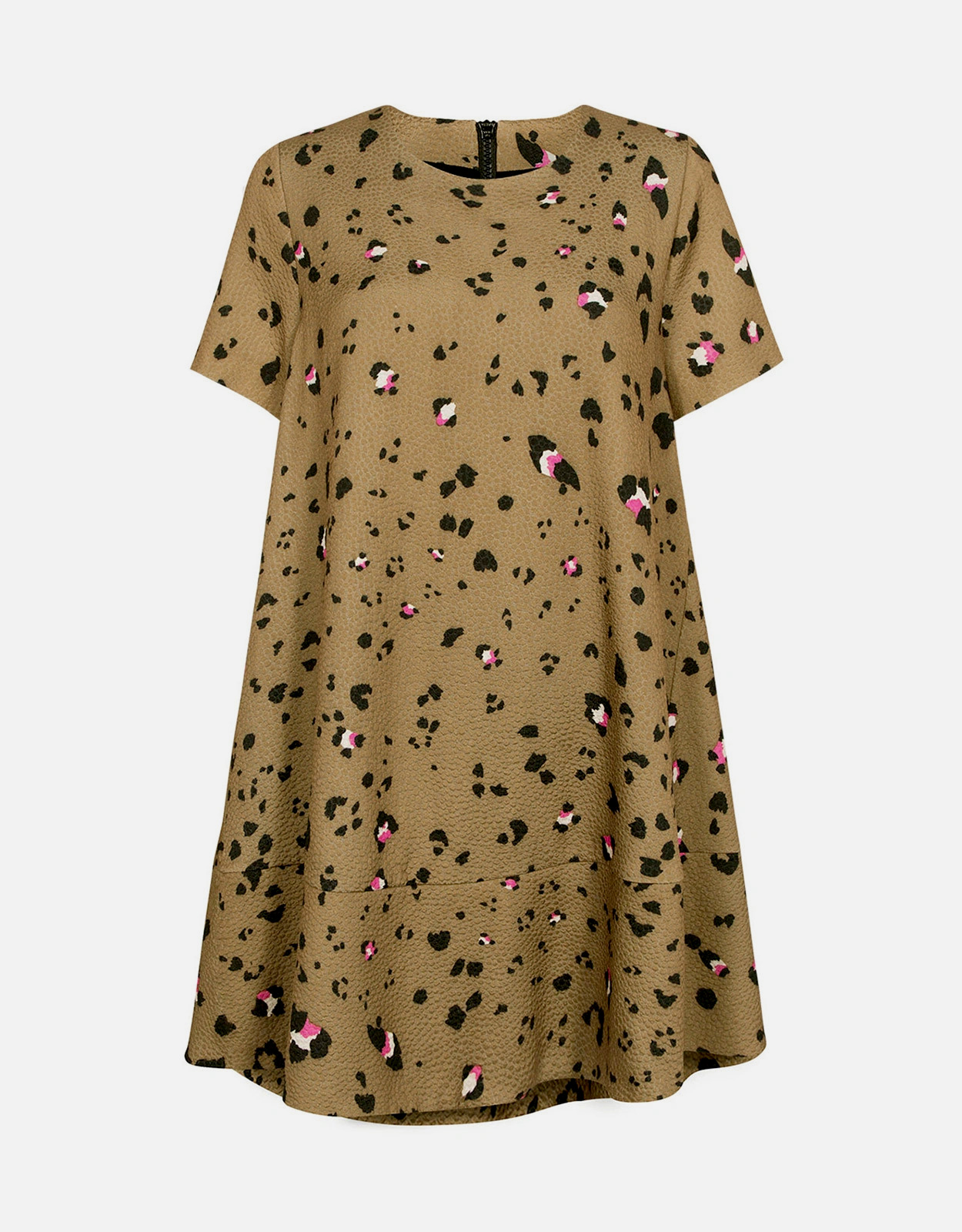 Essentiel Antwerp Hamionette Leopard Mini Dress -