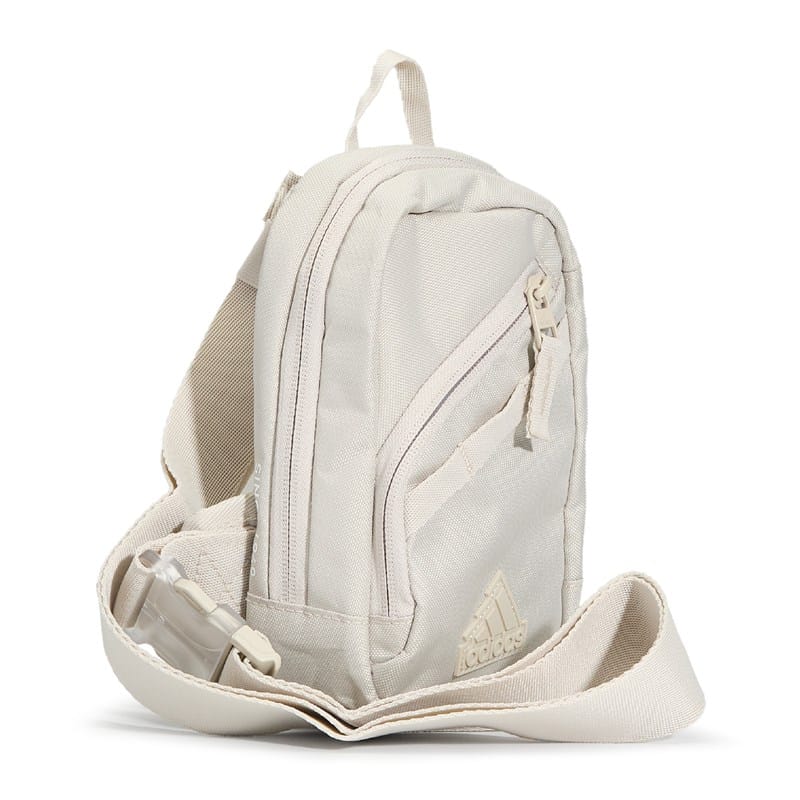 Adidas Prime Mini Sling Crossbody Bag Shoes Wonder Alumina Grey Beige - Size . OT