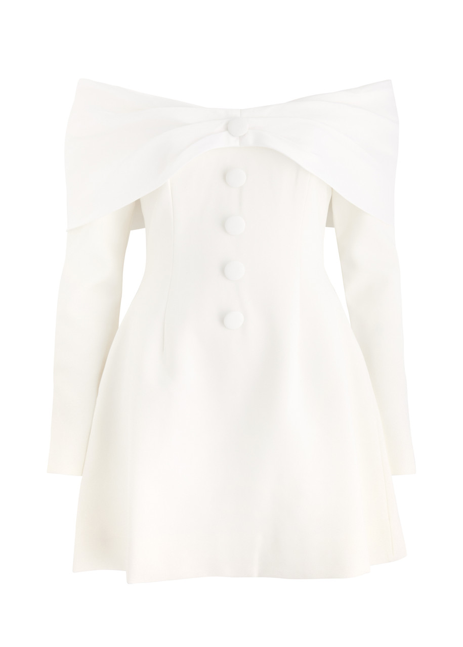 Odd Muse The Ultimate Muse Bow Mini Dress - Cream