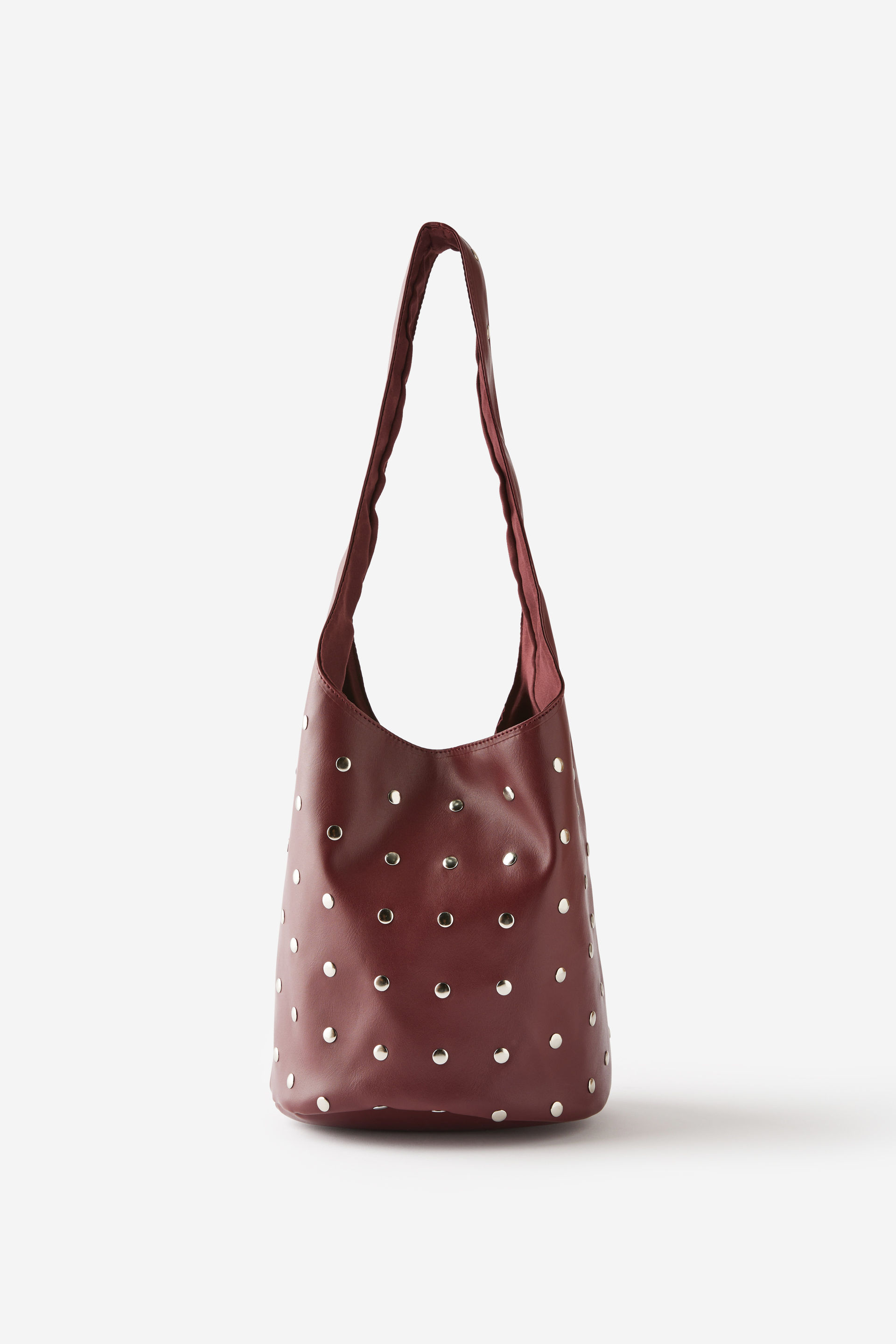 Rubi - Lia Studded Bucket Bag - Berrystudded