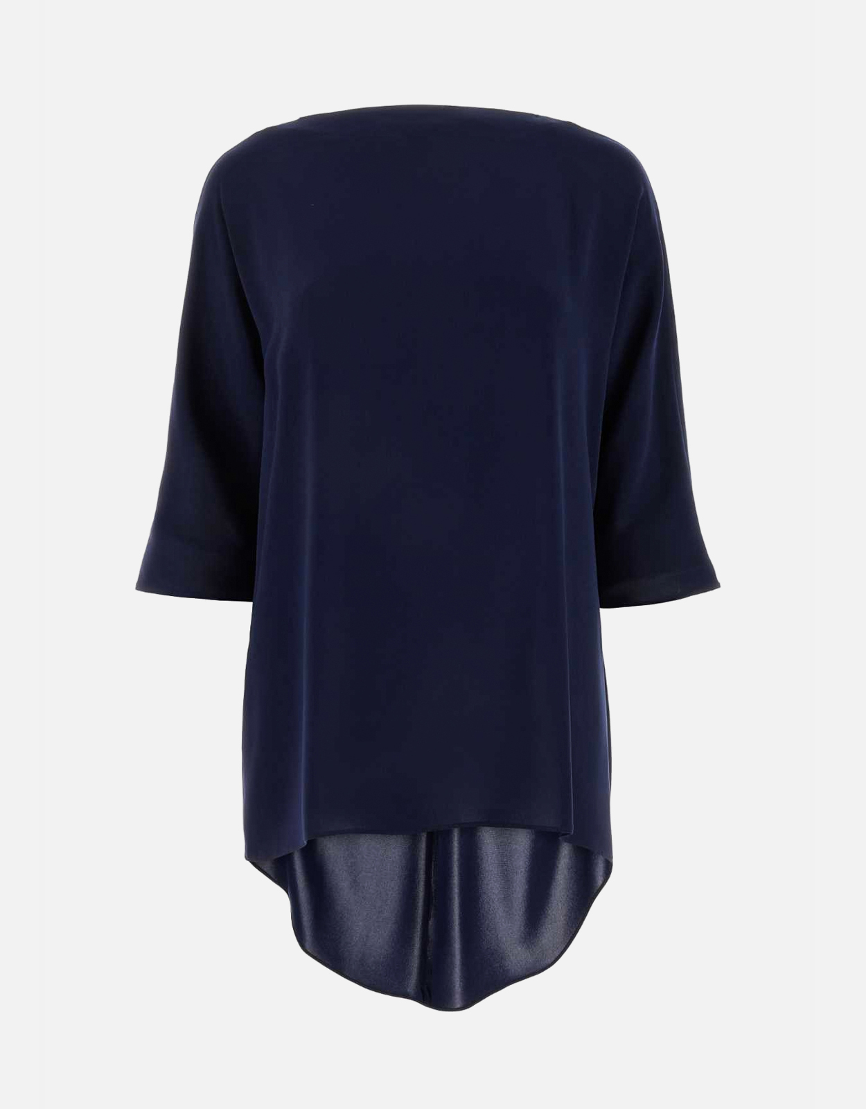 Max Mara Midnight Blue Triacetate Blend Blouse - IT