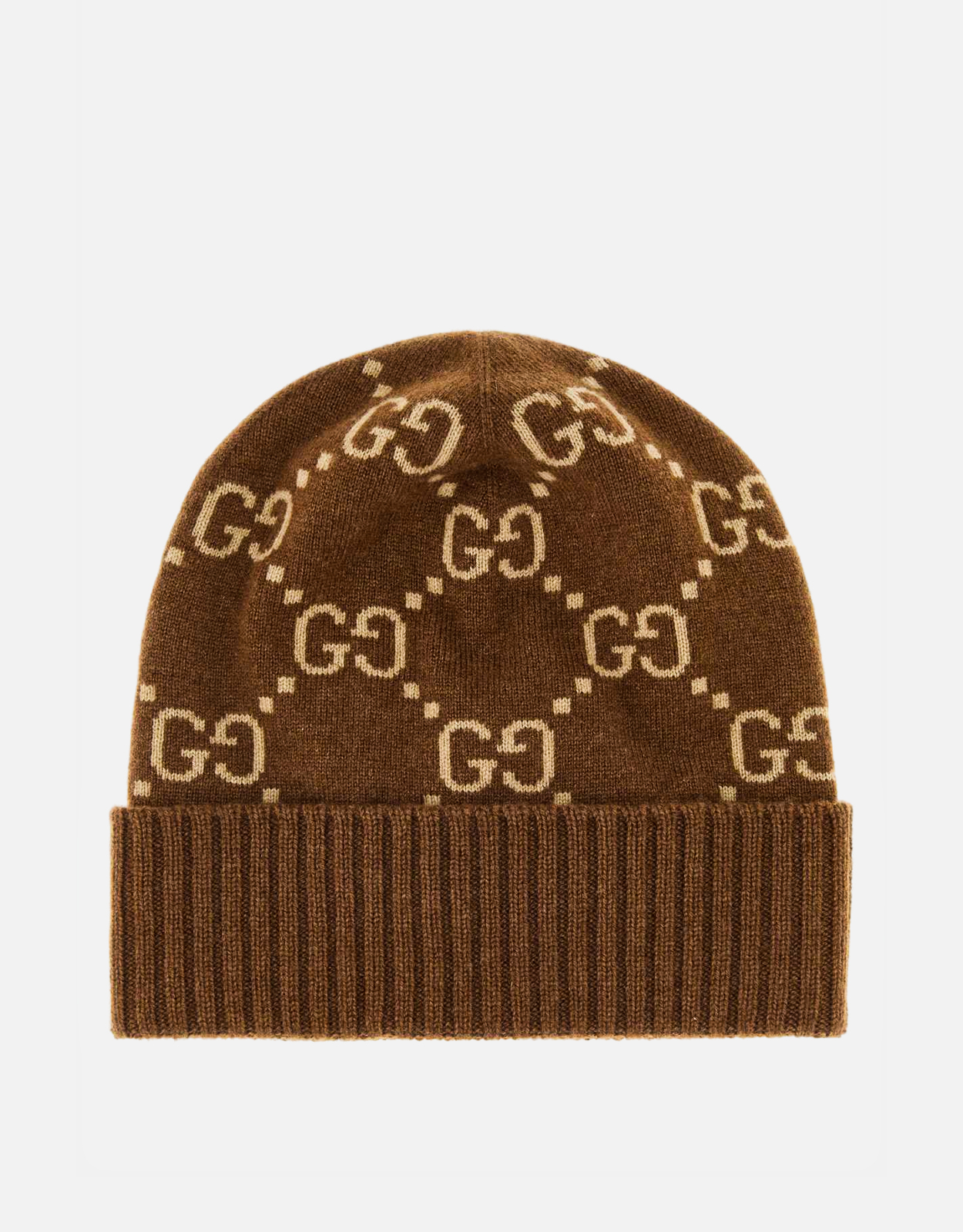 Gucci Embroidered Cashmere Beanie Hat