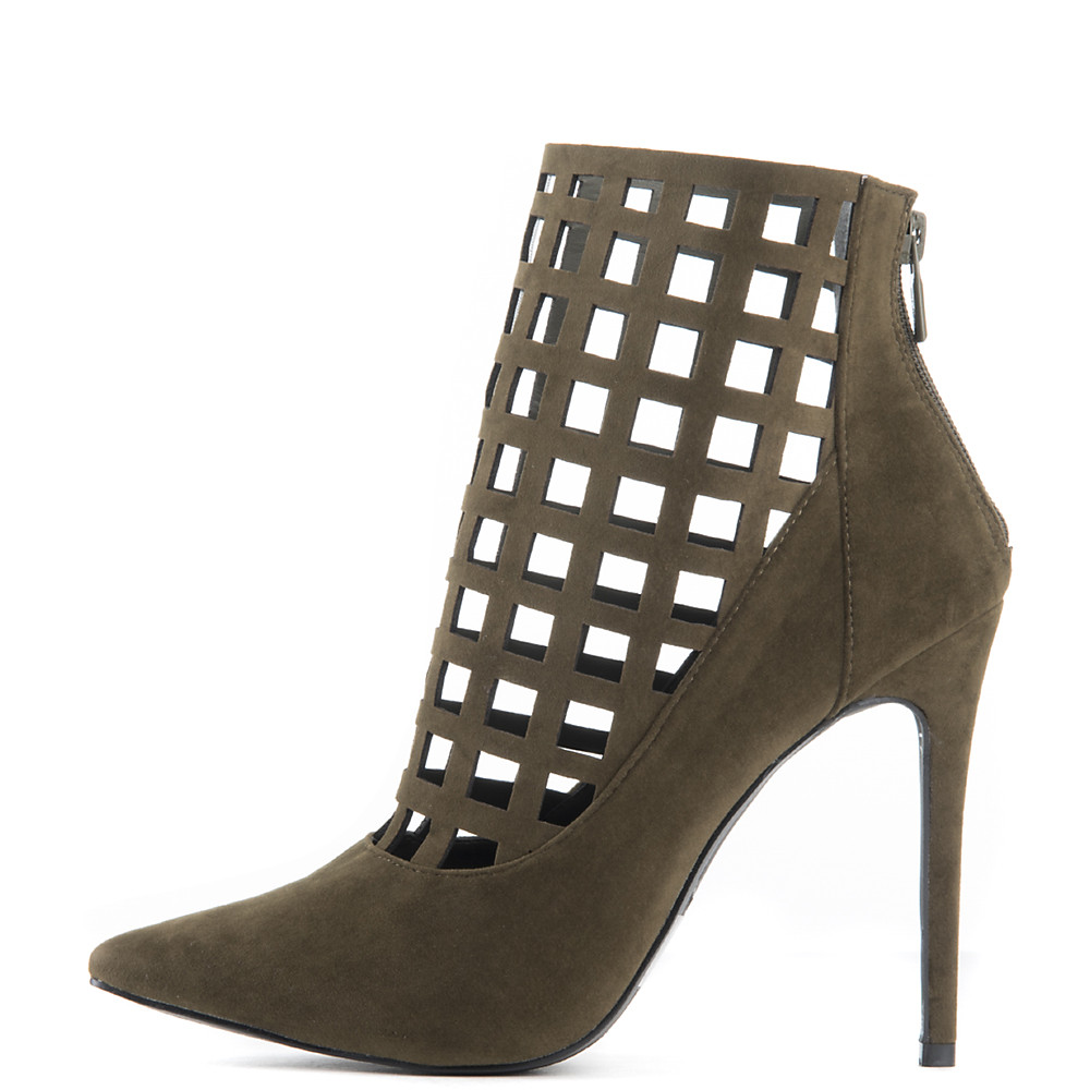 Women Women's Conjure High Heel Dress Shoe Green Boots . Green