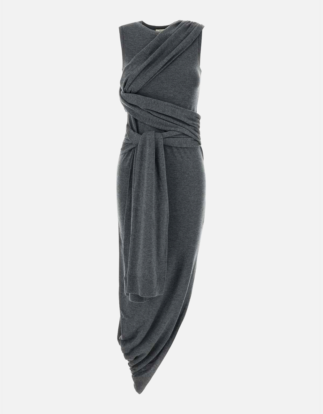 JW Anderson Grey Jersey Dress