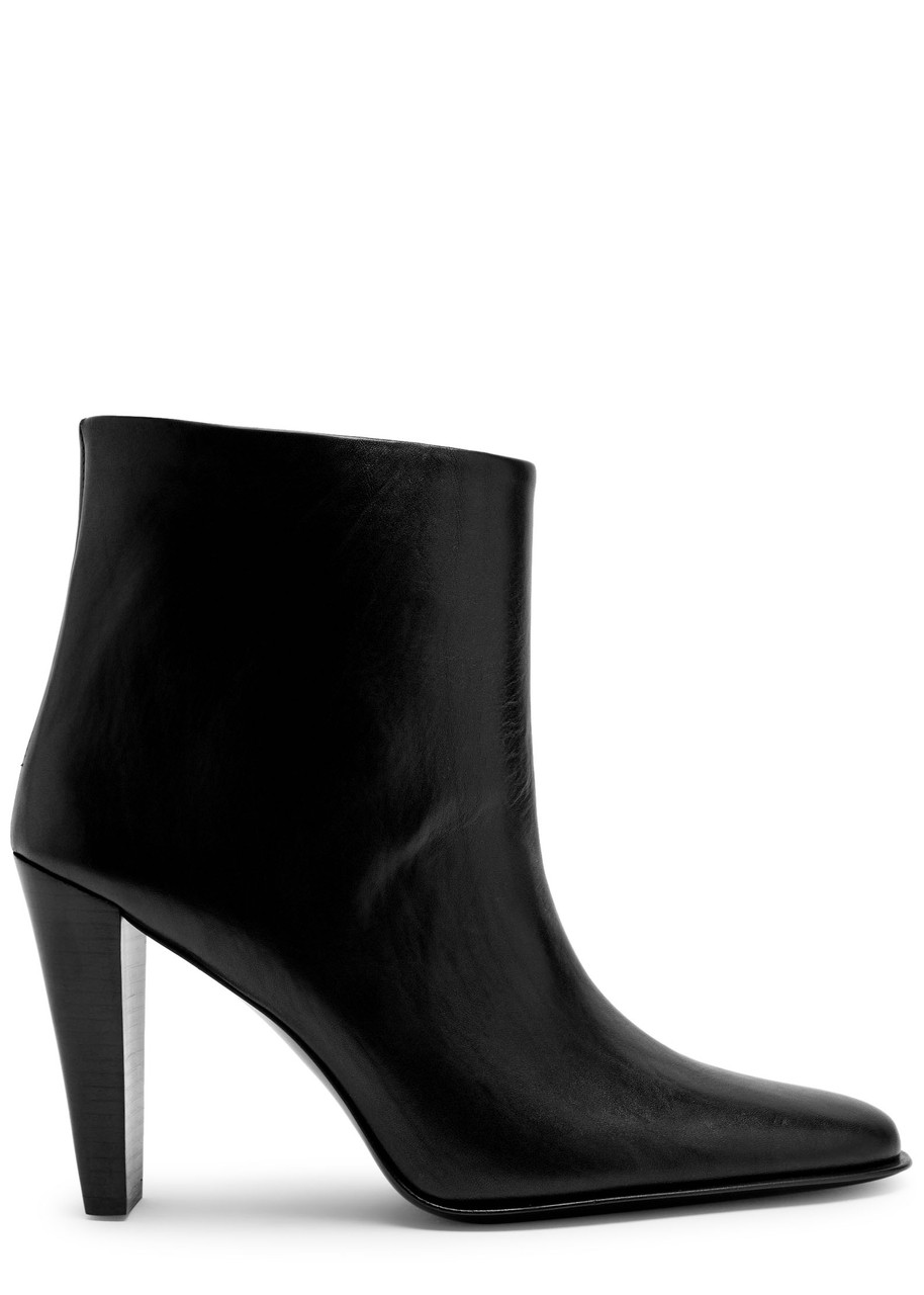 Jude Fete Leather Ankle Boots - Black - IT