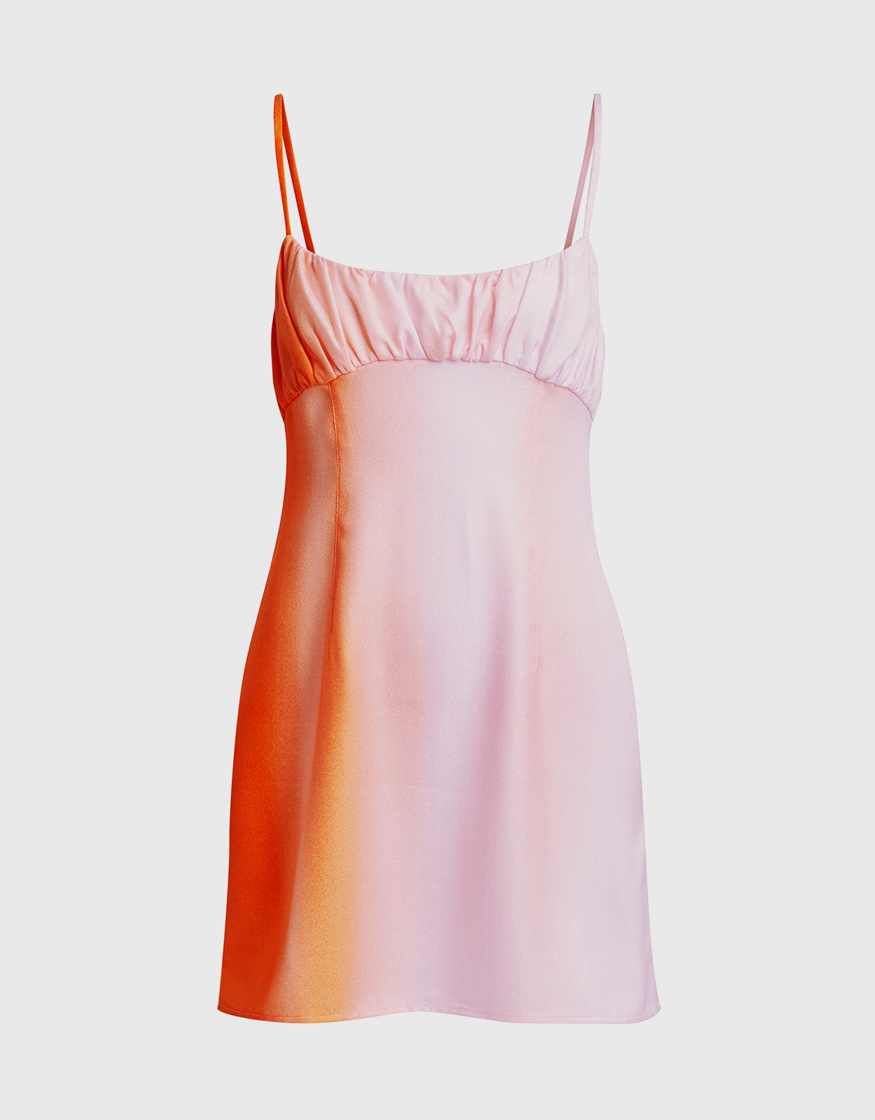 Maggie Marilyn Powder Sunset Slip Mini Dress -